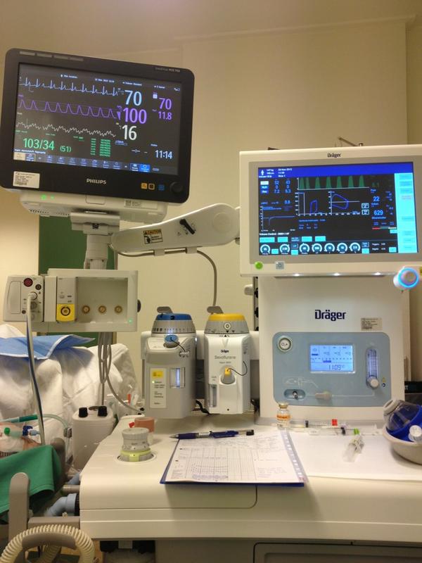 Anesthesia Gas Machine- Ventilators