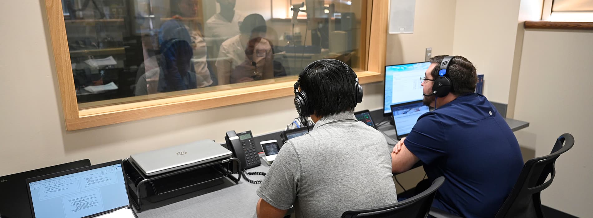 sim lab control room