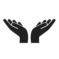 hands open icon