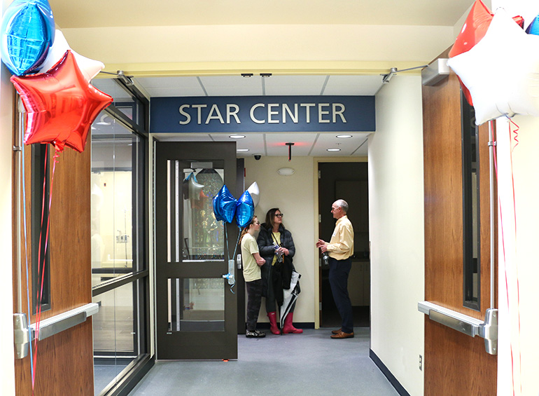 star center entrance open house event