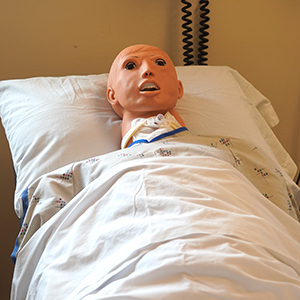 simulation mannequin skills lab male