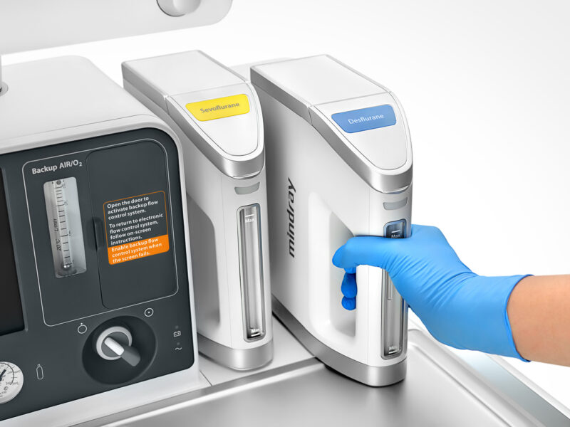 Mindray A9 vaporizers