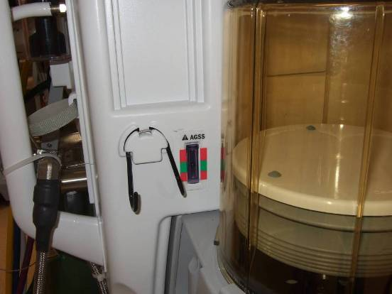 Location of scavenging flowmeter- Aisys