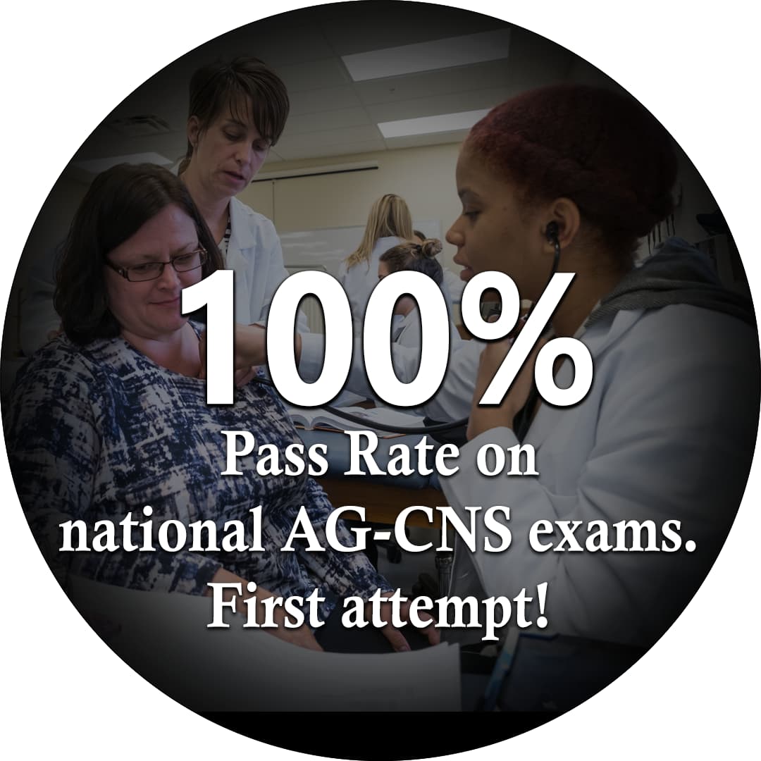 100% pass rate for national AG CNS exam