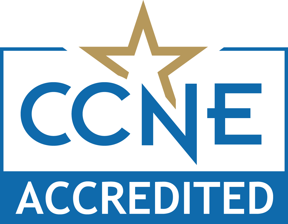 CCNE Accredited logo